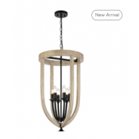 TELBIX-HOSLEY 6 LIGHT PENDANT